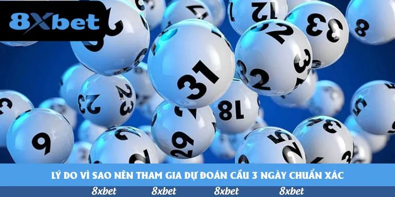 Lý do vì sao nên tham gia dự đoán cầu 3 ngày chuẩn xác
